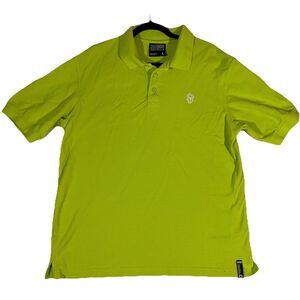 South Pole Authentic Collection Mens Size L Large Green Polo Shirt
